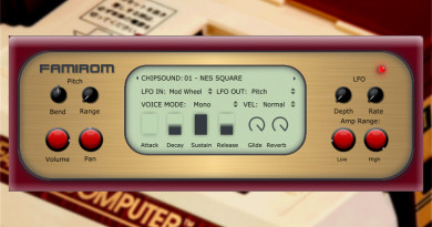 チップチューン向け8bit音源『Famirom』ver.2がリリース!音色の数が倍に! チップチューン向け8bit音源『Famirom』ver.2がリリース!音色の数が倍に!
